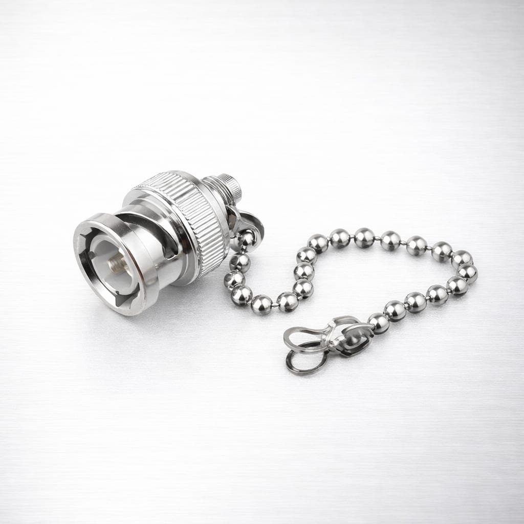 BNC Male Cover with Chain